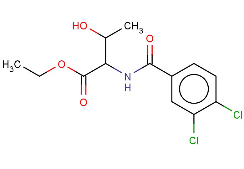 ethyl 2-[(3,4-dichlorophenyl)formamido]-3-hydroxybutanoate