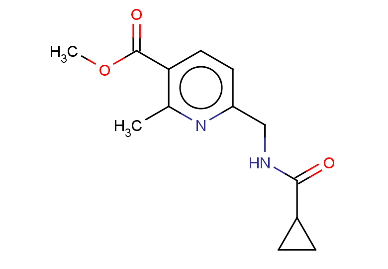 methyl 6-[(cyclopropylformamido)methyl]-2-methylpyridine-3-carboxylate