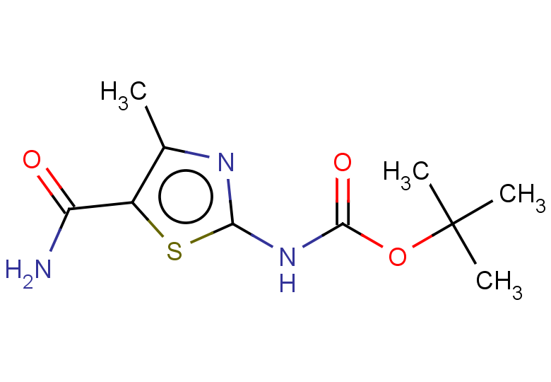 tert-butyl N-(5-carbamoyl-4-methyl-1,3-thiazol-2-yl)carbamate