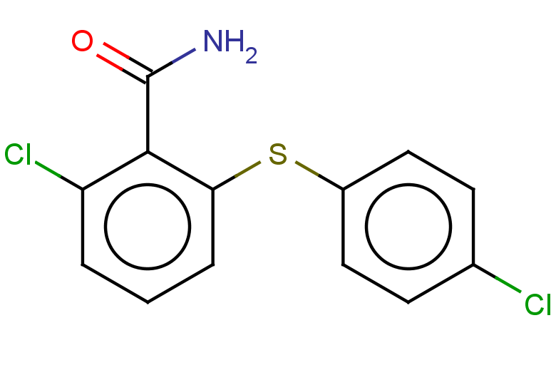 2-chloro-6-[(4-chlorophenyl)sulfanyl]benzamide