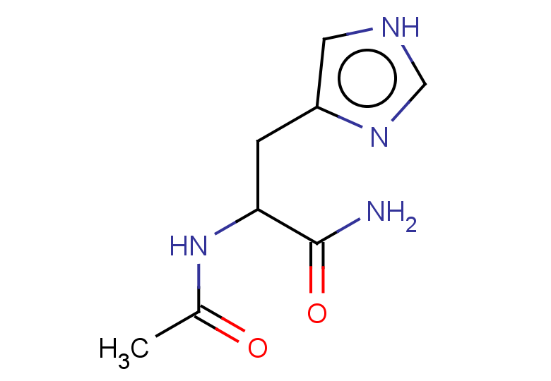 2-acetamido-3-(1H-imidazol-4-yl)propanamide
