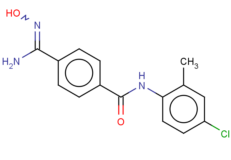 N-(4-chloro-2-methylphenyl)-4-(N'-hydroxycarbamimidoyl)benzamide
