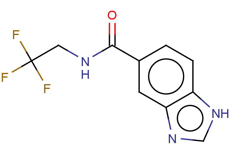 N-(2,2,2-trifluoroethyl)-1H-1,3-benzodiazole-5-carboxamide