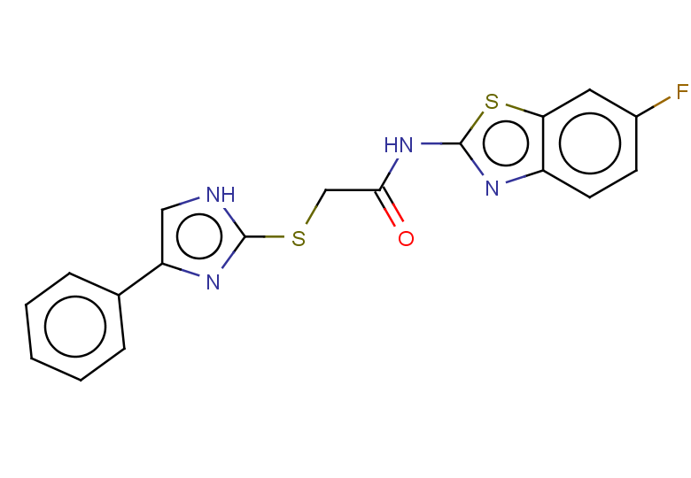 N-(6-fluoro-1,3-benzothiazol-2-yl)-2-[(4-phenyl-1H-imidazol-2-yl)sulfanyl]acetamide