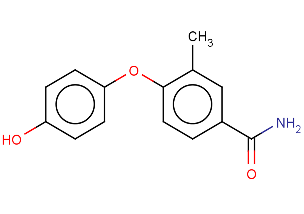 4-(4-hydroxyphenoxy)-3-methylbenzamide