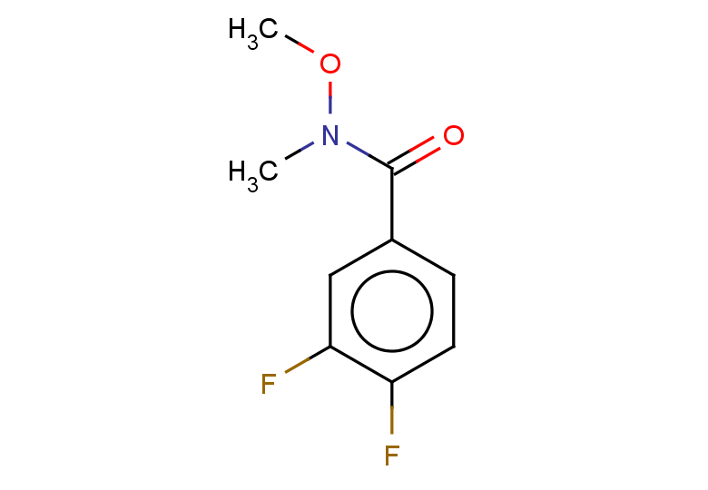 3,4-difluoro-N-methoxy-N-methylbenzamide