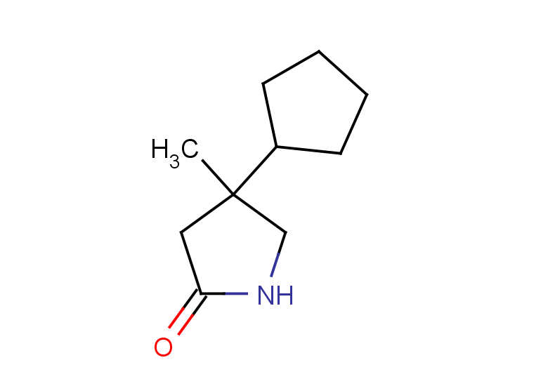 4-cyclopentyl-4-methylpyrrolidin-2-one