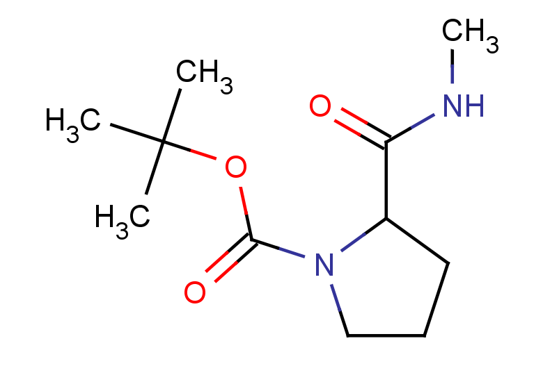 tert-butyl 2-(methylcarbamoyl)pyrrolidine-1-carboxylate