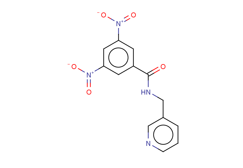 3,5-dinitro-N-(pyridin-3-ylmethyl)benzamide