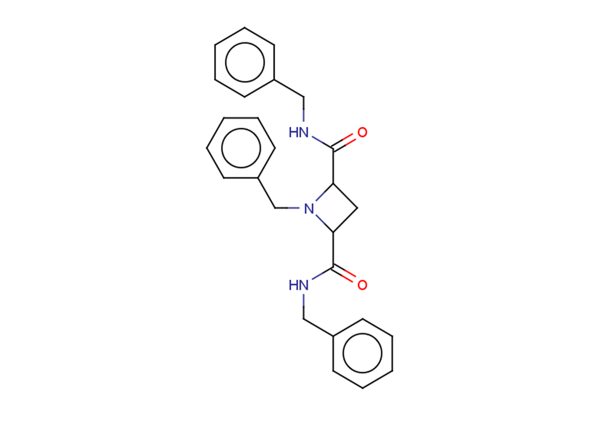 1-N,2-N,4-tribenzylazetidine-2,4-dicarboxamide