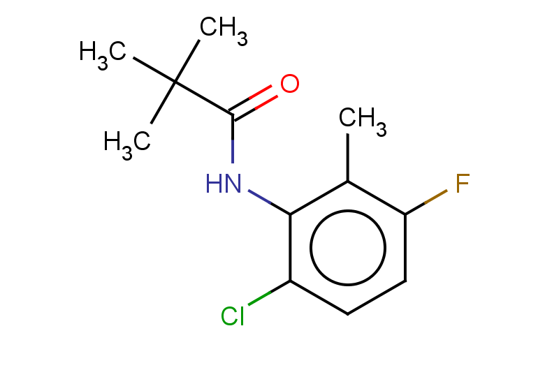 N-(6-chloro-3-fluoro-2-methylphenyl)-2,2-dimethylpropanamide