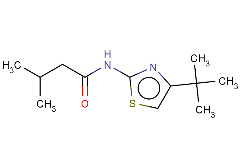N-(4-tert-butyl-1,3-thiazol-2-yl)-3-methylbutanamide