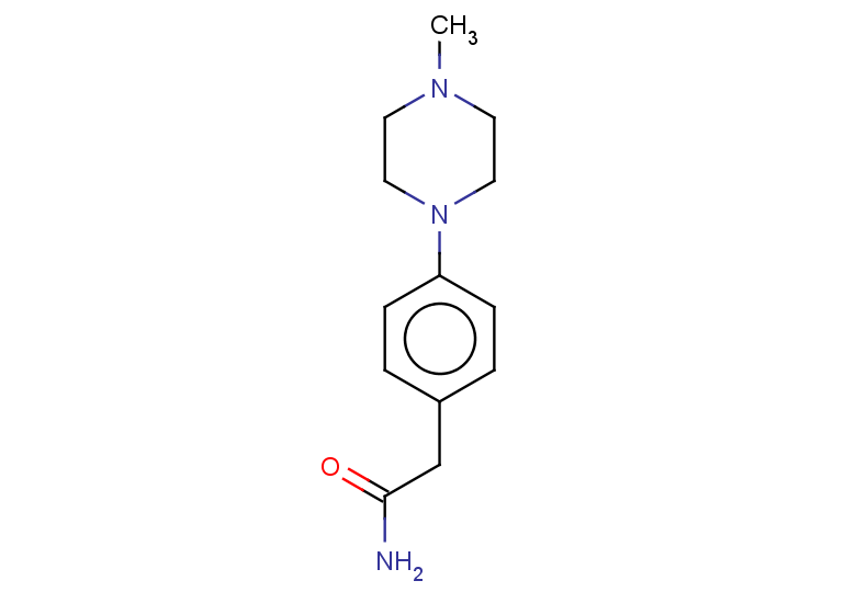 2-[4-(4-methylpiperazin-1-yl)phenyl]acetamide