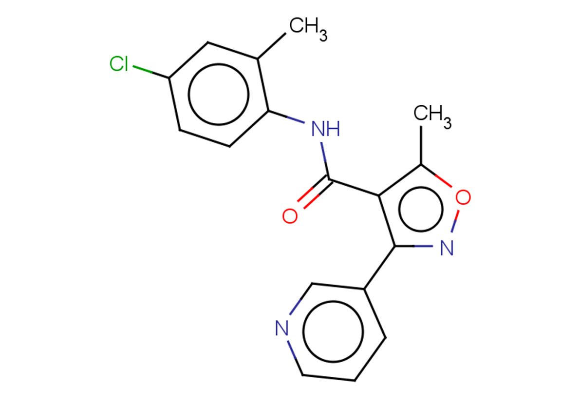N-(4-chloro-2-methylphenyl)-5-methyl-3-(pyridin-3-yl)-1,2-oxazole-4-carboxamide