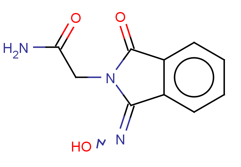 2-[1-(hydroxyimino)-3-oxo-2,3-dihydro-1H-isoindol-2-yl]acetamide