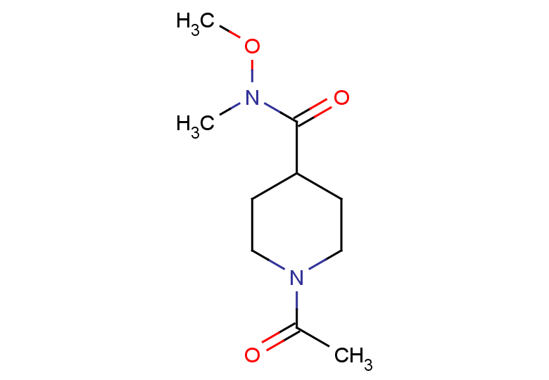 1-acetyl-N-methoxy-N-methylpiperidine-4-carboxamide