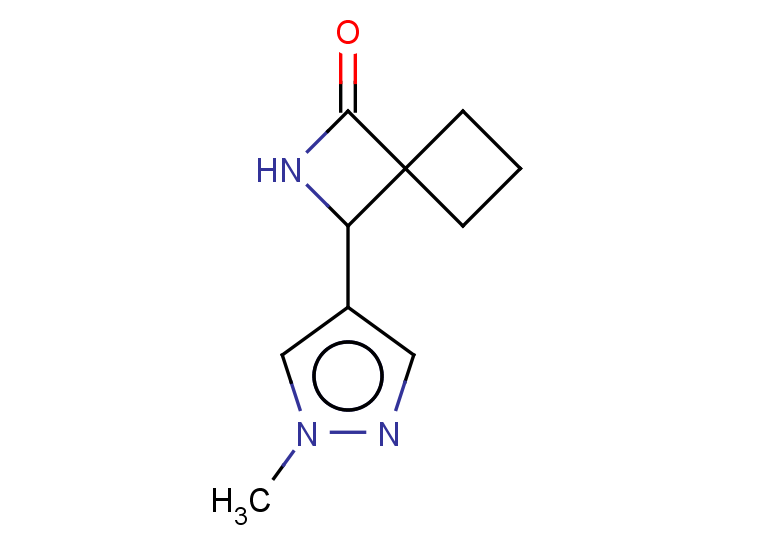 3-(1-methyl-1H-pyrazol-4-yl)-2-azaspiro[3.3]heptan-1-one
