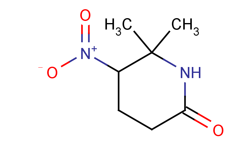 6,6-dimethyl-5-nitropiperidin-2-one