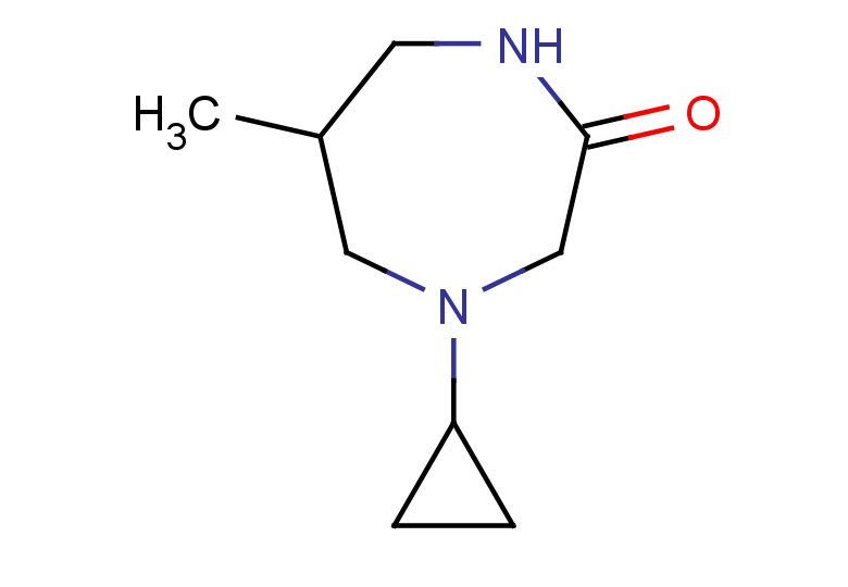 4-cyclopropyl-6-methyl-1,4-diazepan-2-one