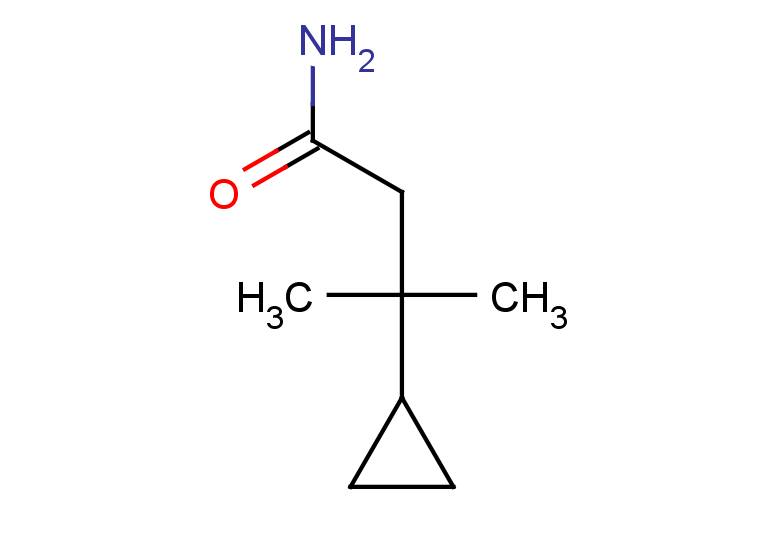 3-cyclopropyl-3-methylbutanamide