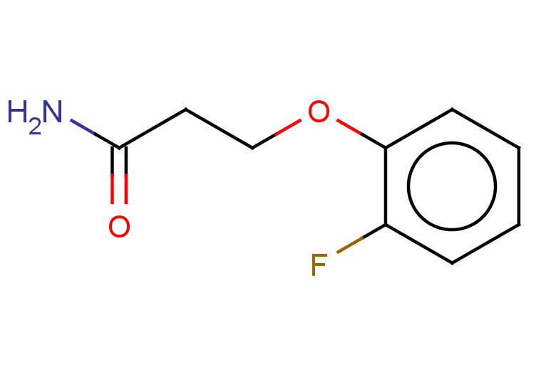 3-(2-fluorophenoxy)propanamide
