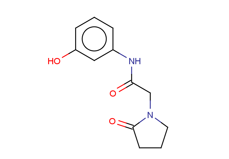 N-(3-hydroxyphenyl)-2-(2-oxopyrrolidin-1-yl)acetamide