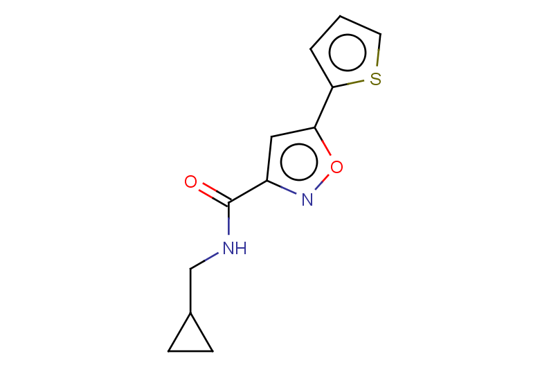 N-(cyclopropylmethyl)-5-(thiophen-2-yl)-1,2-oxazole-3-carboxamide
