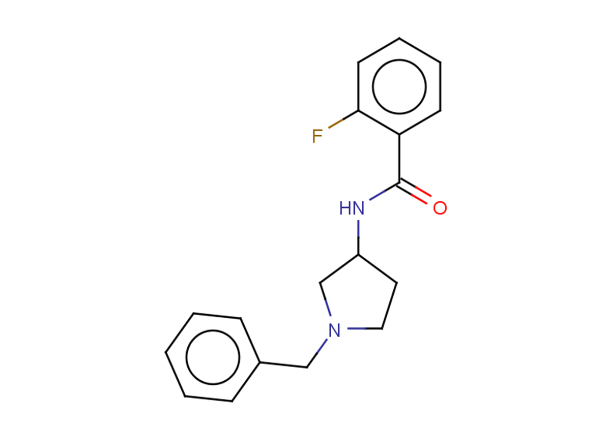 N-(1-benzylpyrrolidin-3-yl)-2-fluorobenzamide