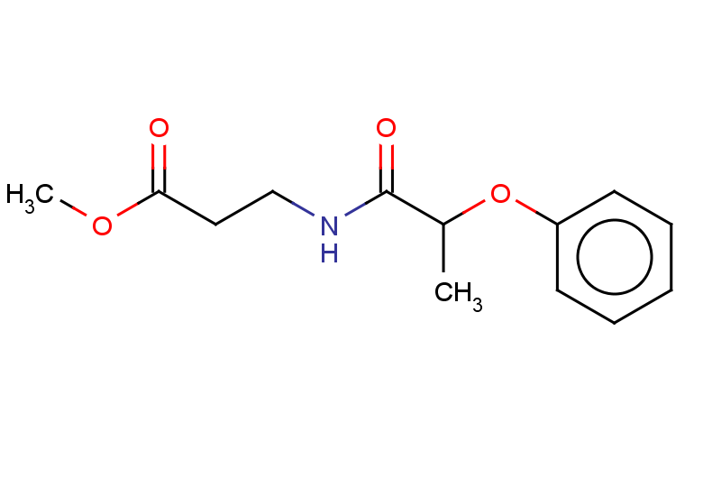 methyl 3-(2-phenoxypropanamido)propanoate