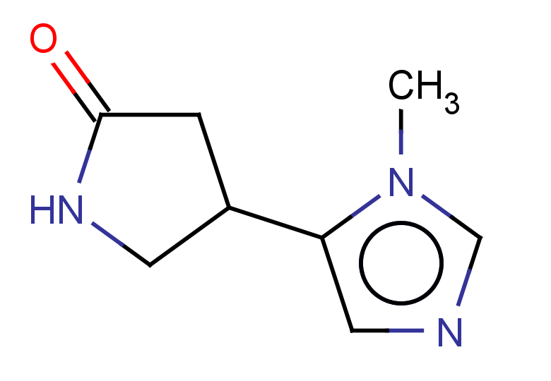 4-(1-methyl-1H-imidazol-5-yl)pyrrolidin-2-one