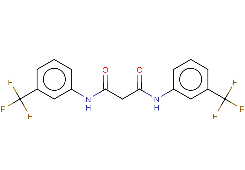 N,N'-bis[3-(trifluoromethyl)phenyl]propanediamide