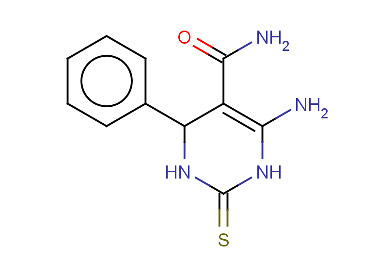 6-amino-4-phenyl-2-sulfanylidene-1,2,3,4-tetrahydropyrimidine-5-carboxamide