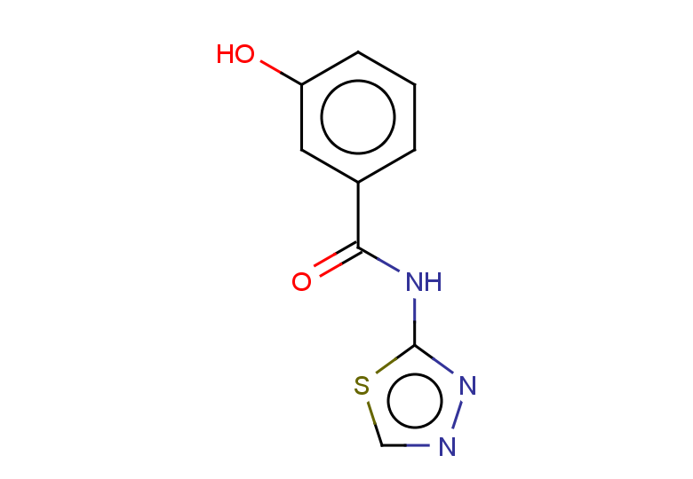 3-hydroxy-N-(1,3,4-thiadiazol-2-yl)benzamide