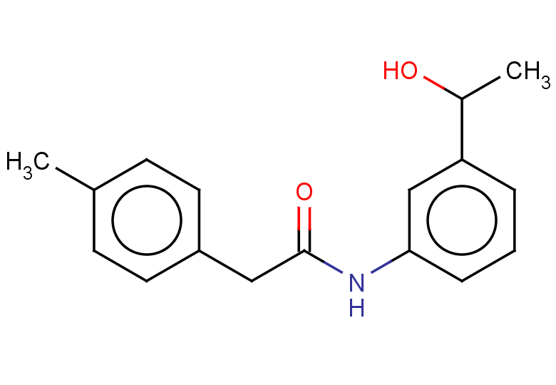 N-[3-(1-hydroxyethyl)phenyl]-2-(4-methylphenyl)acetamide
