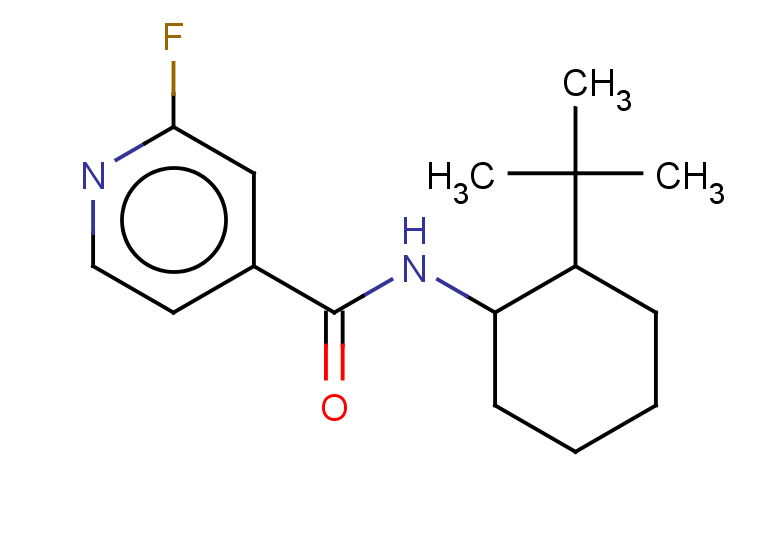 N-(2-tert-butylcyclohexyl)-2-fluoropyridine-4-carboxamide