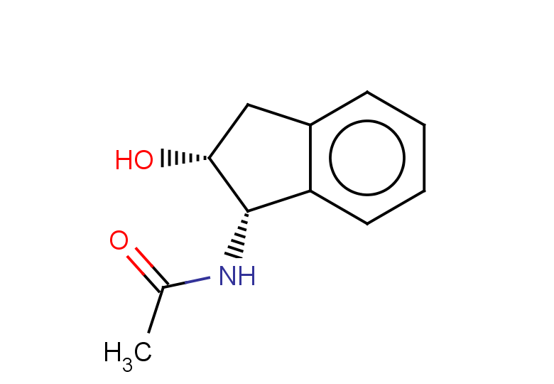 rac-N-[(1R,2S)-2-hydroxy-2,3-dihydro-1H-inden-1-yl]acetamide, cis