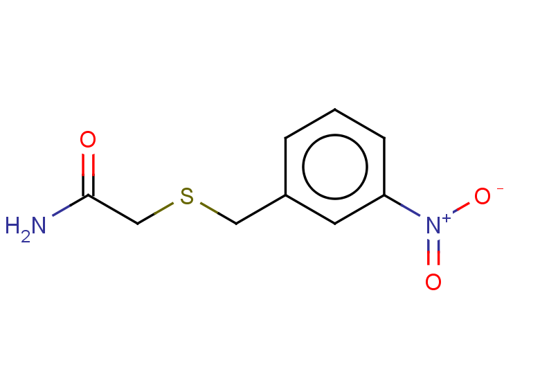 2-{[(3-nitrophenyl)methyl]sulfanyl}acetamide