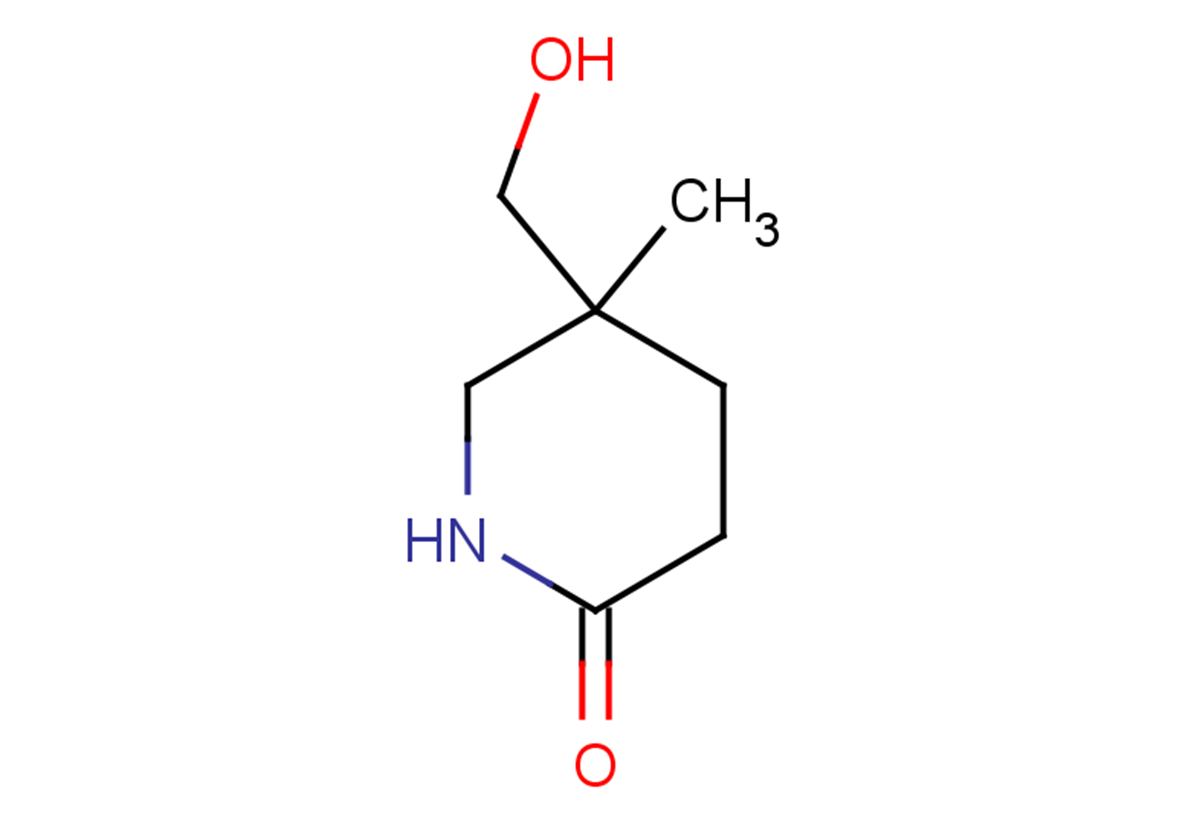 5-(hydroxymethyl)-5-methylpiperidin-2-one
