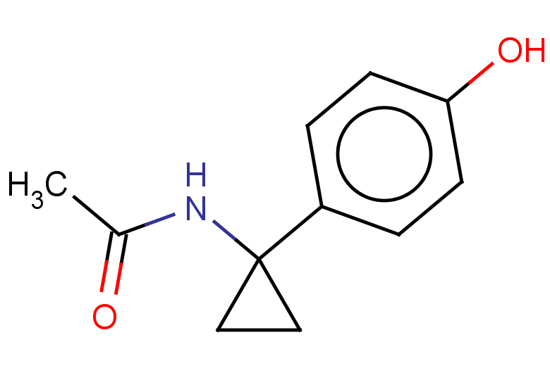 N-[1-(4-hydroxyphenyl)cyclopropyl]acetamide
