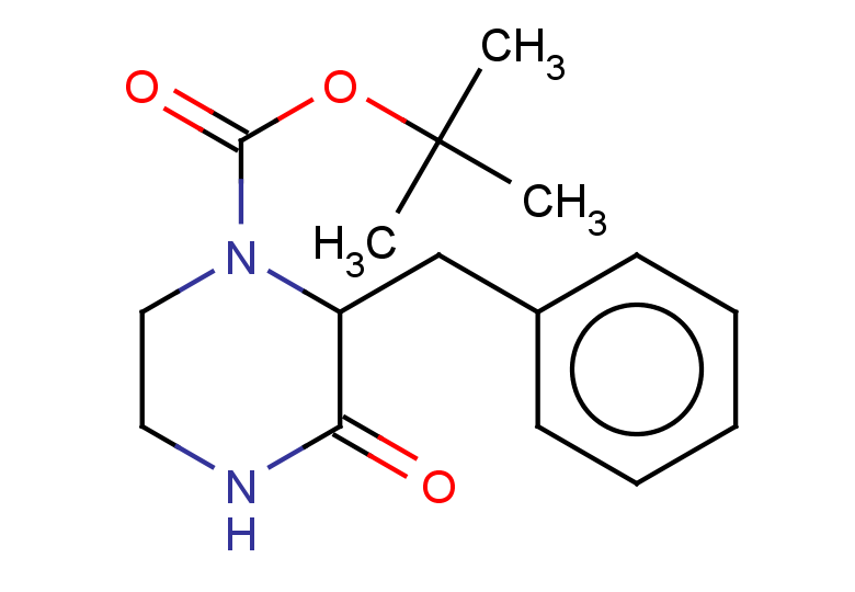 tert-butyl 2-benzyl-3-oxopiperazine-1-carboxylate