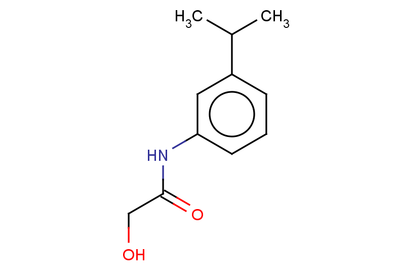 2-hydroxy-N-[3-(propan-2-yl)phenyl]acetamide