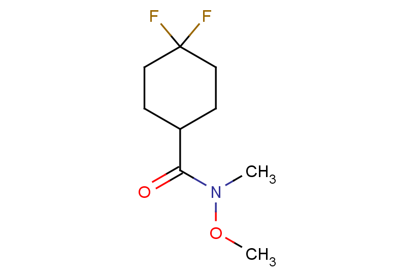 4,4-difluoro-N-methoxy-N-methylcyclohexane-1-carboxamide