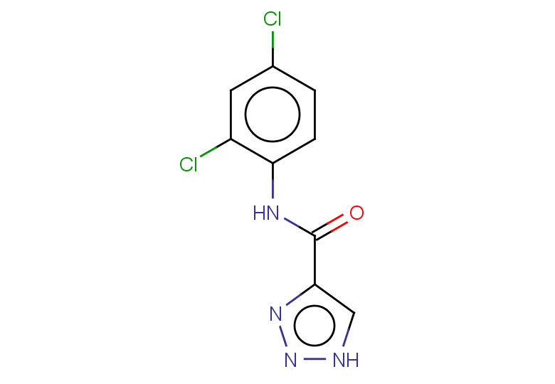 N-(2,4-dichlorophenyl)-1H-1,2,3-triazole-4-carboxamide