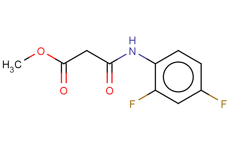 methyl 2-[(2,4-difluorophenyl)carbamoyl]acetate