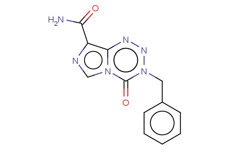 3-benzyl-4-oxo-3H,4H-imidazo[4,3-d][1,2,3,5]tetrazine-8-carboxamide