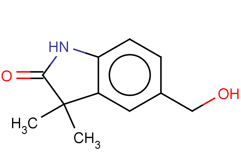5-(hydroxymethyl)-3,3-dimethyl-2,3-dihydro-1H-indol-2-one