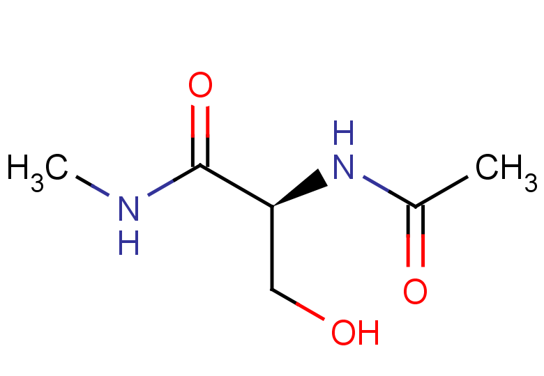 (2S)-2-acetamido-3-hydroxy-N-methylpropanamide