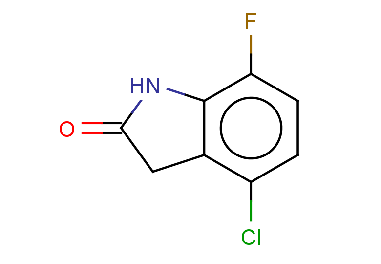 4-chloro-7-fluoroindolin-2-one
