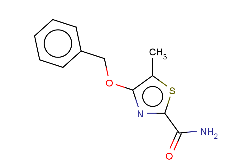 4-(benzyloxy)-5-methyl-1,3-thiazole-2-carboxamide