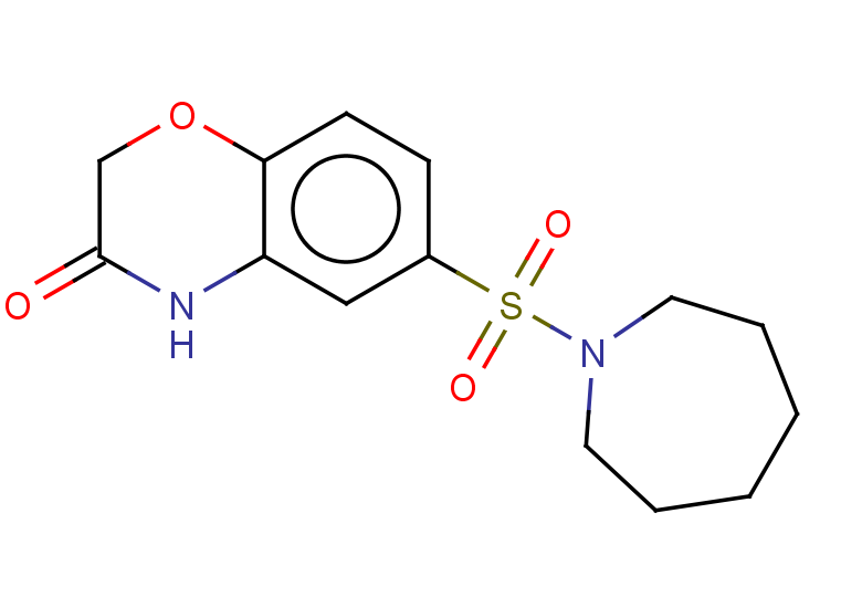 6-(azepane-1-sulfonyl)-3,4-dihydro-2H-1,4-benzoxazin-3-one